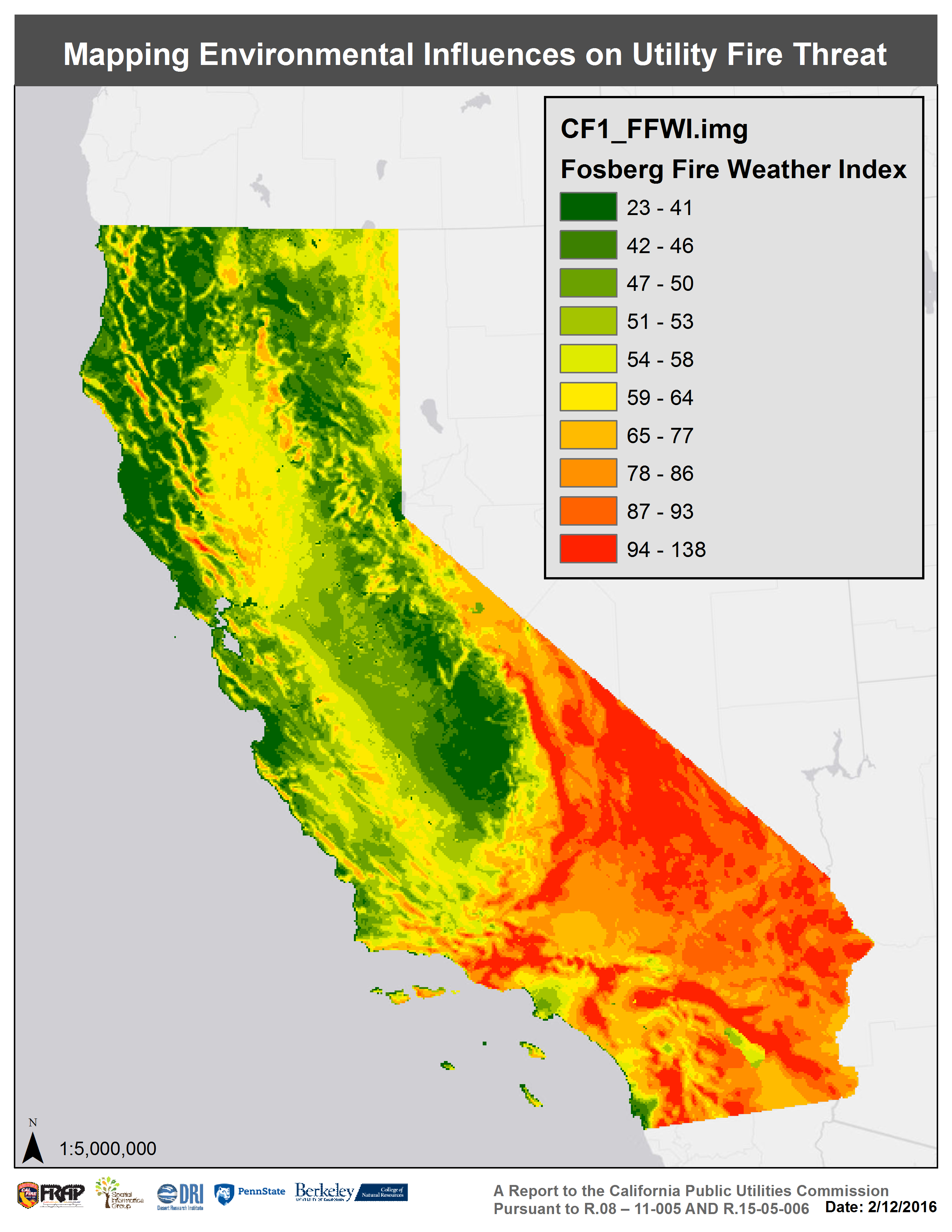 Assessing Extreme Fire Risk For California For Public Utilities Sig