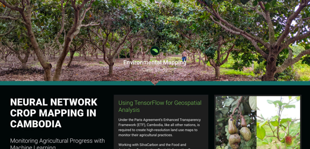 Neural Network Crop Mapping in Cambodia