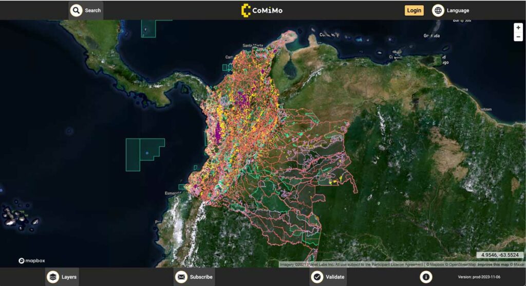 Desktop tool for near real-time gold mining monitoring screen