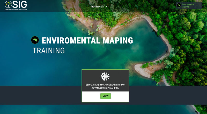 Environmental Mapping training website